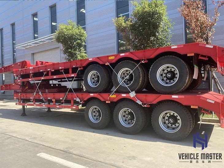 Lowbed Truck Trailer For Sale