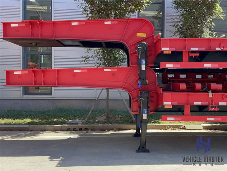 Lowbed Truck Trailer For Sale