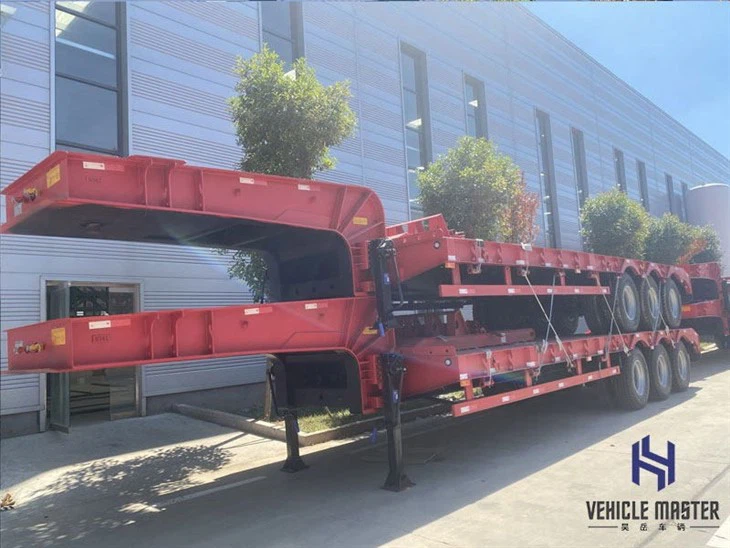 Lowbed Truck Trailer For Sale